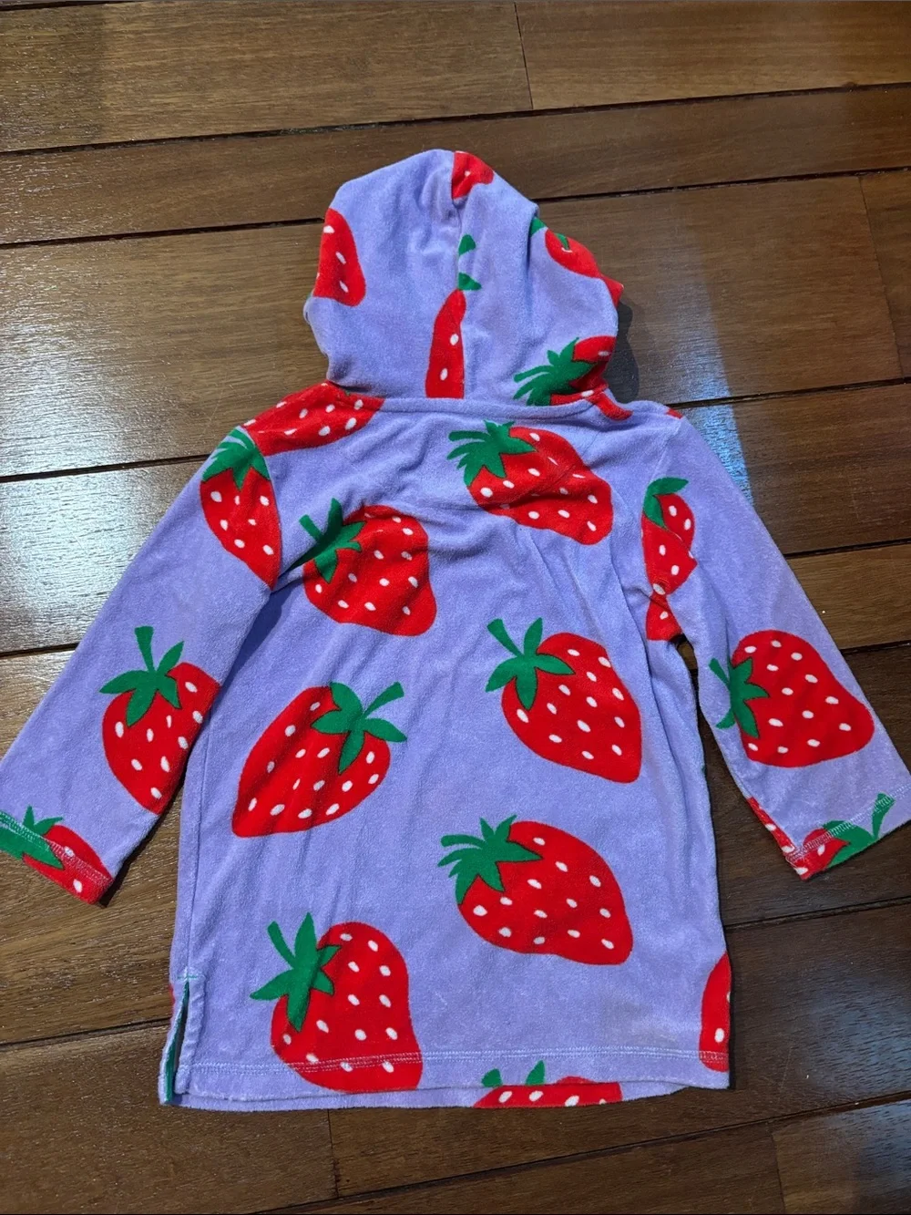 Mini Boden lavender hooded